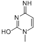 2-Pyrimidinol,1,4-dihydro-4-imino-1-methyl-,(Z)- Struktur