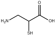 3-Amino-2-mercaptopropionic acid Struktur