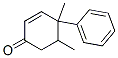 4,5-Dimethyl-4-phenyl-2-cyclohexen-1-one Struktur