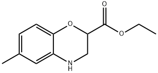 ETHYL 6-METHYL-3,4-DIHYDRO-2H-1,4-BENZOXAZINE-2-CARBOXYLATE Struktur