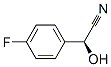 Benzeneacetonitrile, 4-fluoro-alpha-hydroxy-, (alphaS)- (9CI) Struktur