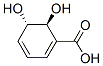 1,3-Cyclohexadiene-1-carboxylicacid,5,6-dihydroxy-,(5S,6S)-(9CI) Struktur