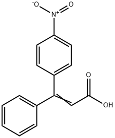 (Z)-3-(4-NITRO-PHENYL)-3-PHENYL-ACRYLIC ACID Struktur