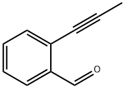 Benzaldehyde, 2-(1-propynyl)- (9CI) Struktur