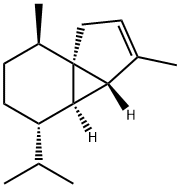 (-)-ALPHA-CUBEBENE Struktur