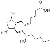 8-ISO PROSTAGLANDIN F2BETA Struktur