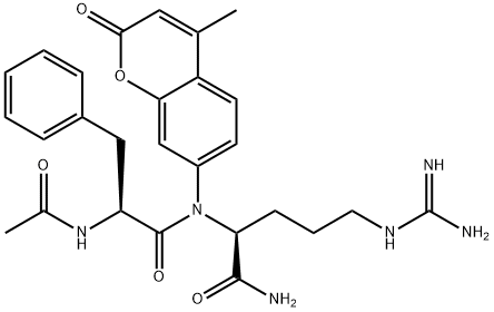 AC-PHE-ARG-AMC HCL Struktur