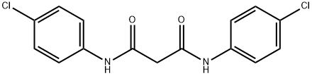 N,N''-BIS-(4-CHLORO-PHENYL)-MALONAMIDE Struktur