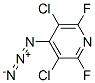 4-azido-3,5-dichloro-2,6-difluoropyridine Struktur