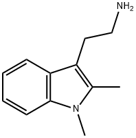 1,2-dimethyl-1H-indole-3-ethylamine  Struktur