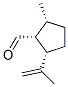 Cyclopentanecarboxaldehyde, 2-methyl-5-(1-methylethenyl)-, (1alpha,2alpha,5alpha)- (9CI) Struktur