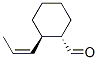 Cyclohexanecarboxaldehyde, 2-(1-propenyl)-, [1alpha,2beta(Z)]- (9CI) Struktur