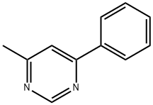 4-Methyl-6-phenylpyrimidine Struktur