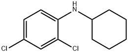 N-CYCLOHEXYL-2,4-DICHLOROANILINE Struktur