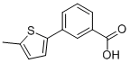 3-(5-Methylthiophen-2-yl)benzoic acid Struktur