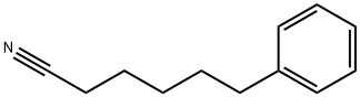 Benzenehexanenitrile Struktur