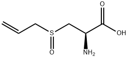 3-(allylsulphinyl)-L-alanine  Struktur