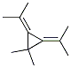 1,2-Diisopropylidene-3,3-dimethylcyclopropane Struktur