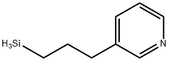 Pyridine, 3-(3-silylpropyl)- (9CI) Struktur