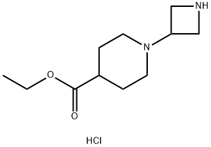 ETHYL 1-(3-AZETIDINYL)-4-PIPERIDINECARBOXYLATE DIHYDROCHLORIDE Struktur