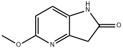 5-METHOXY-4-AZA-2-OXINDOLE Struktur