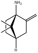 Bicyclo[2.2.1]heptan-1-amine, 7,7-dimethyl-2-methylene-, (1S,4S)- (9CI) Struktur