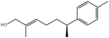 [2Z,6R,(-)]-2-Methyl-6-p-tolyl-2-heptene-1-ol Struktur