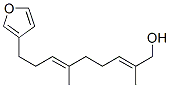 9-(3-Furyl)-2,6-dimethylnona-2,6-dien-1-ol Struktur