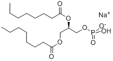 1,2-DIOCTANOYL-SN-GLYCERO-3-PHOSPHATE Struktur