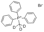 METHYL-D3-TRIPHENYLPHOSPHONIUM BROMIDE Struktur