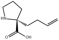 L-Proline, 2-(3-butenyl)- (9CI) Struktur