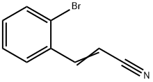 3-(2-BROMOPHENYL)ACRYLONITRILE Struktur