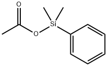 PHENYLDIMETHYLACETOXYSILANE Struktur