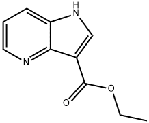 1H-Pyrrolo[3,2-b]pyridine-3-carboxylic acid, ethyl ester Struktur