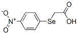 [(p-Nitrophenyl)seleno]acetic acid Struktur