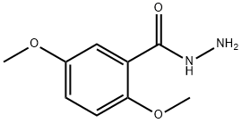 2,5-DIMETHOXYBENZHYDRAZIDE Struktur