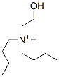 Dibutyl(2-hydroxyethyl)methylaminium Struktur