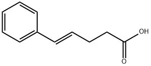 4-Pentenoic acid, 5-phenyl-, (E)- Struktur