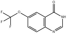 4(3H)-Quinazolinone, 6-(trifluoromethoxy)- Structure