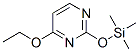 Pyrimidine, 4-ethoxy-2-(trimethylsiloxy)- (7CI,8CI) Struktur