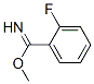 Benzenecarboximidic acid, 2-fluoro-, methyl ester (9CI) Struktur