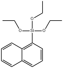 1-NAPHTHYLTRIETHOXYSILANE Struktur