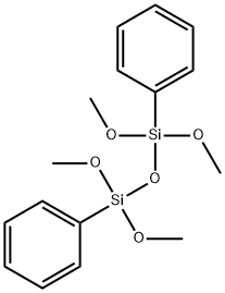 1,3 DIPHENYL TETRAMETHOXY DISILOXANE Struktur