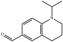 1-ISOPROPYL-1,2,3,4-TETRAHYDRO-QUINOLINE-6-CARBALDEHYDE Struktur