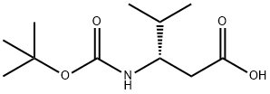 BOC-D-<BETA>-LEU-OH Struktur