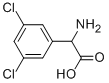 AMINO-(3,5-DICHLORO-PHENYL)-ACETIC ACID Struktur