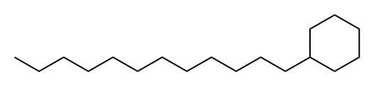 DODECYLCYCLOHEXANE Struktur