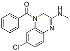 1-benzoyl-7-chloro-1,2-dihydro-3-methylaminoquinoxaline Struktur