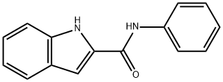 N-Phenyl-1H-indole-2-carboxamide Struktur