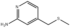 4-[(Methylsulfanyl)Methyl]pyridin-2-aMine Struktur